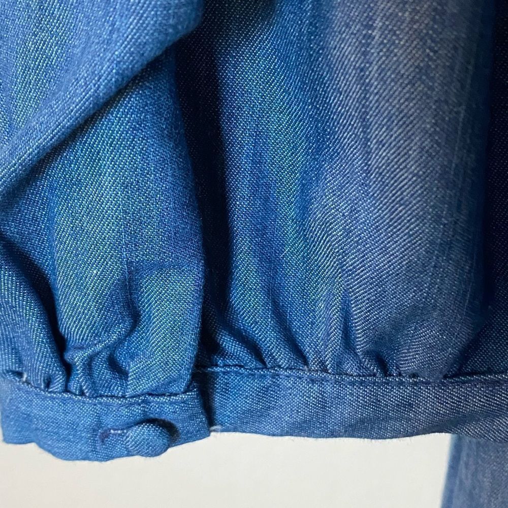 Blu Pepper Denim Cold Shoulder Dress - Picture 8 of 12